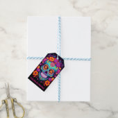 🌹 Whimsical Fiesta: Sugar Skull Serenade 🌹 Geschenkanhänger (Mit Garn)