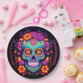 🌹 Whimsical Fiesta: Sugar Skull Serenade 🌹 Pappteller (Party)