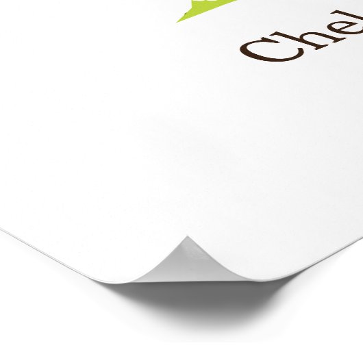 Whimsical Fingerprint Tree mit Lovebirds Poster (Ecke)