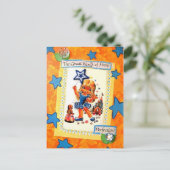 Whimsical Finny - Vintag Postkarte (Stehend Vorderseite)