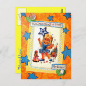 Whimsical Finny - Vintag Postkarte (Vorne/Hinten)