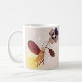 Whimsical Firefly Fairy Mug Kaffeetasse (Links)