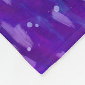 Whimsical Fish Trio farbenfroh Abstrakt nautic Fleecedecke (Ecke)