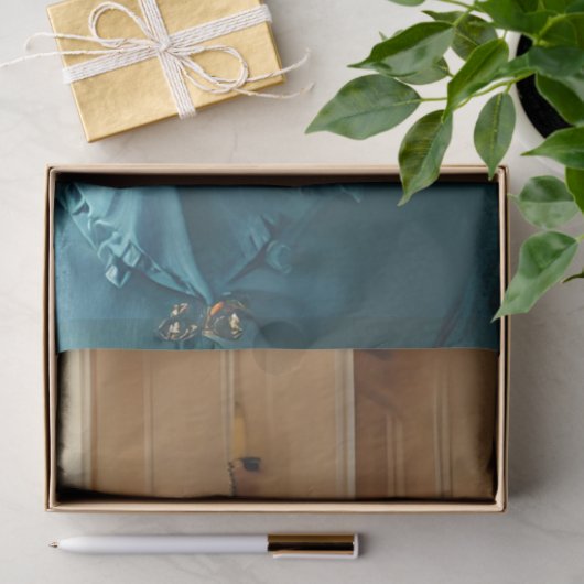 Whimsical Flamboyant Hippo Decoupage Seidenpapier (Geschenk)