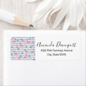 Whimsical Flamingo & Ananas Muster (Insitu)