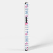 Whimsical Flamingo & Ananas Muster iPhone Hülle (Rechte Seite)