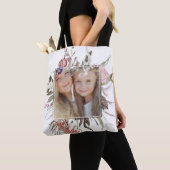 Whimsical Floral Bouquet Foto Tasche (Von Nahem)
