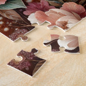 Whimsical Floral Deer Forest Puzzle (Seite)