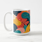 Whimsical Floral Flow Mug Kaffeetasse (Links)