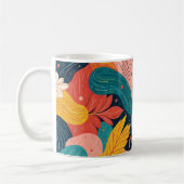 Whimsical Floral Flow Tasse (Links)