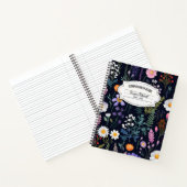 Whimsical Floral-Komposition-Notebook Notizblock (Innenseite)
