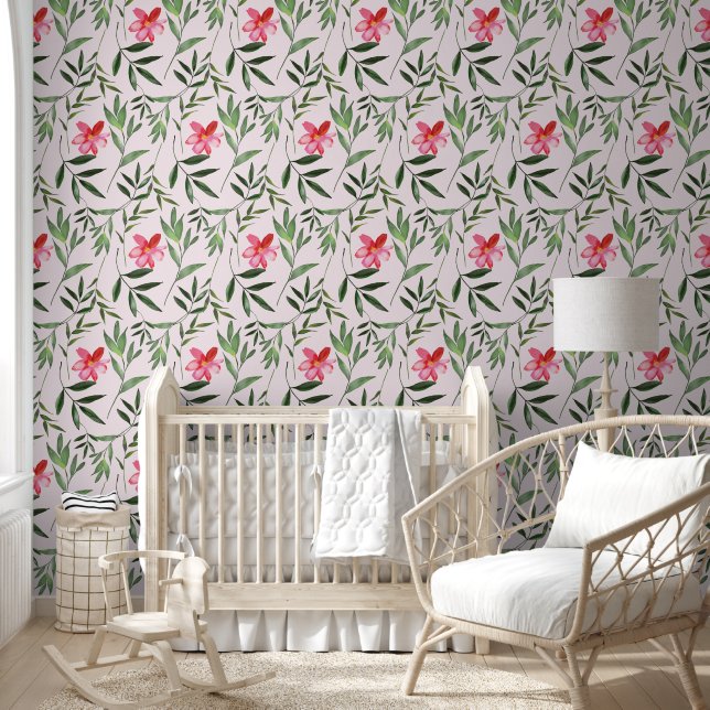 Whimsical floral Light & Love Tapete (Kinder)