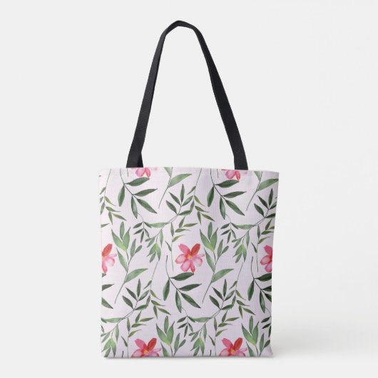 Whimsical floral Light & Love Tasche (Rückseite)