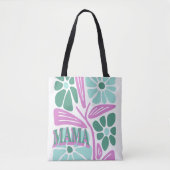 Whimsical Floral Mama  Tasche (Vorderseite)