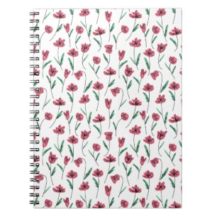 Whimsical Floral Notebook - Scribbly-Blume Notizblock