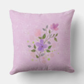 Whimsical Floral Quilt Kissen (Rückseite)