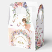 Whimsical flower fairy garden birthday geschenkschachtel (Geöffnet)