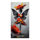 Whimsical Flower Fairy Poster (Vorderseite)