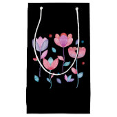 Whimsical Flowers Kleine Geschenktüte (Vorderseite)