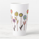Whimsical Flowers  Milchtasse (Vorderseite)
