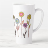 Whimsical Flowers  Milchtasse (Rechts)