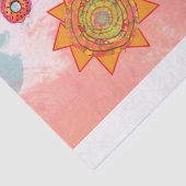 Whimsical Flowers Seidenpapier (Detail)