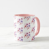 Whimsical Flowers Tasse (VorderseiteRechts)