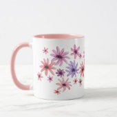 Whimsical Flowers Tasse (Links)