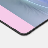 Whimsical Flügel: Pastellspectrum Feather Schreibtischunterlage (Ecke)