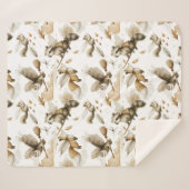 Whimsical Flying Animals Sherpadecke (Vorderseite (Horizontal))