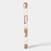 Whimsical Folk Art Fox and Flowers Case-Mate iPhone Hülle (Rückseite / Links)