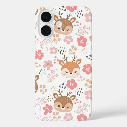 Whimsical Folk Art Igel für Kinderzimmer Case-Mate iPhone Hülle (Rückseite)