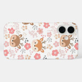 Whimsical Folk Art Igel für Kinderzimmer Case-Mate iPhone Hülle (Rückseite (Horizontal))