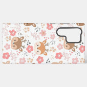 Whimsical Folk Art Igel für Kinderzimmer Samsung Galaxy Hülle (Rückseite (Horizontal))