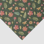 Whimsical Forest Blume & Blätter Seidenpapier (Ausschnitt)