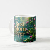 Whimsical Forest Garden für den Muttertag Kaffeetasse (Vorderseite Links)
