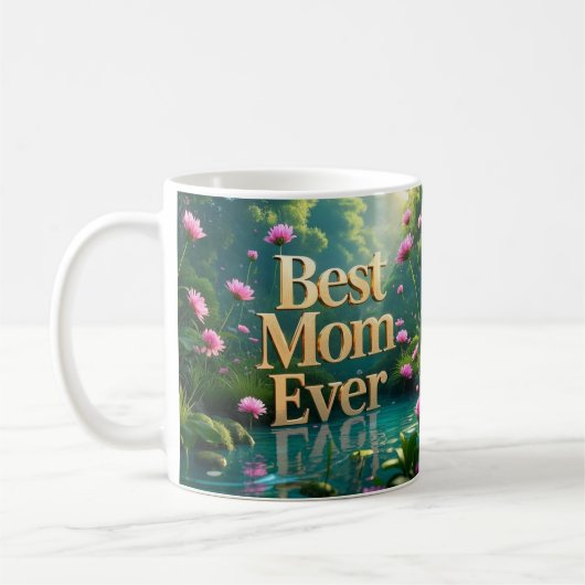 Whimsical Forest Garden für den Muttertag Kaffeetasse (Links)