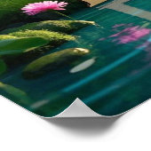 Whimsical Forest Garden für den Muttertag Poster (Ecke)