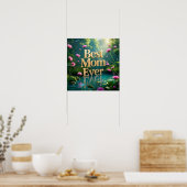 Whimsical Forest Garden für den Muttertag Poster (Küche)