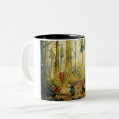Whimsical Forest Hexe Tasse (Vorderseite Links)