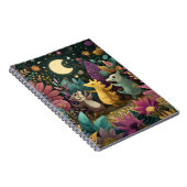 Whimsical Forest Moon Dance Notebook Notizblock (Rechte Seite)