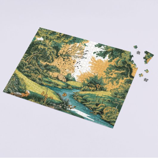 Whimsical Forest - Shakespeare Nature Zitat Puzzle