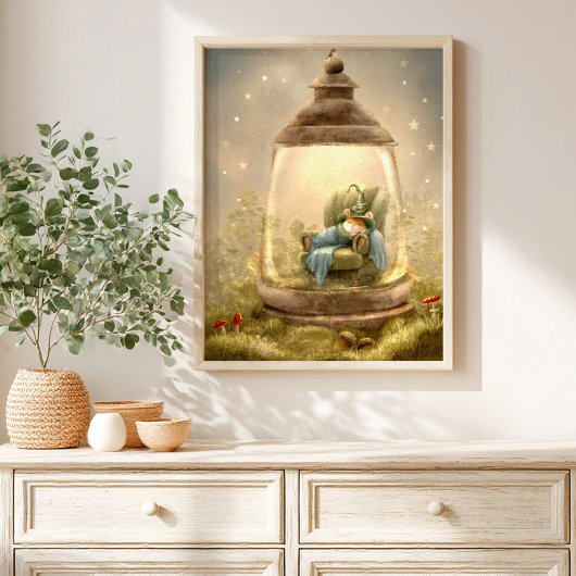 Whimsical Forest Storybook kids Poster