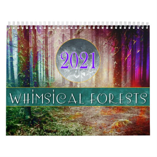 Whimsical Forests Kalender (Titelbild)