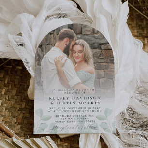 Whimsical Foto Greenerity Einladung Hochzeit