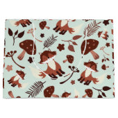Whimsical Fox Große Geschenktüte (Vorderseite)