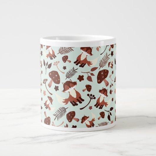 Whimsical Fox Jumbo-Tasse (Vorderseite)