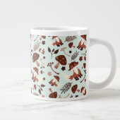 Whimsical Fox Jumbo-Tasse (Rechts)