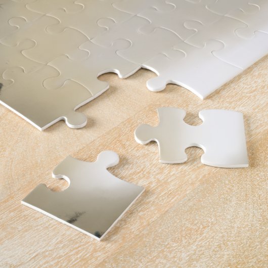 Whimsical Fox Mad Hatter Alice im Wunderland Art Puzzle (Seite)