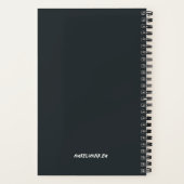 Whimsical Fox mit Journal - "Grow Up? Grow Wild!" Notizblock (Rückseite)